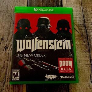Wolfenstein The New Order Video Game Xbox One Pre-Owned